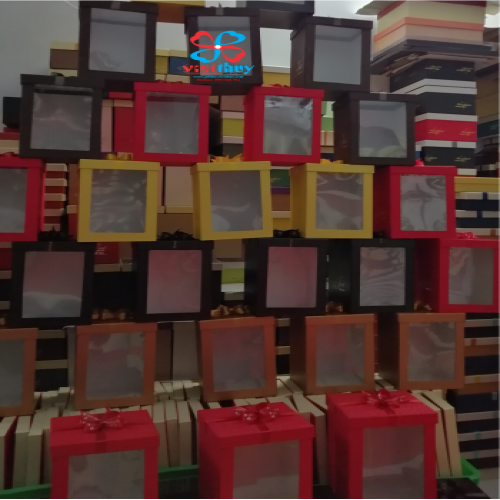 Hộp vuông 200x200x250 (Nắp mika) Hộp vuông 200x200x250 (Nắp mika)