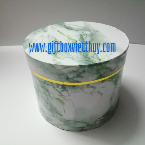 Hộp tròn 170x170x150 (Vân Đá) Hộp tròn 170x170x150 (Vân Đá)